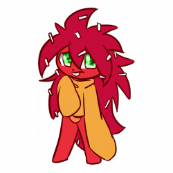 HTF : Flaky the Red Porcupine! (Or Hedgehog) by Reyna174 on DeviantArt