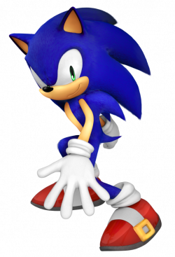 Sonic The Hedgehog 3D pose (?) by Fentonxd on DeviantArt