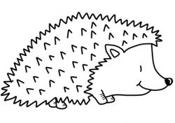 Cute Hedgehog coloring page | Free Printable Coloring Pages