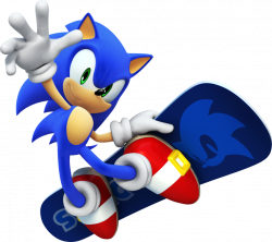 sonic the hedgehog | Sonic the Hedgehog - Snowboard 1 (Winter Games ...