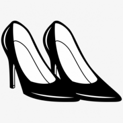 Banner Black And White Stock Heels Clipart Shoe Barbie ...