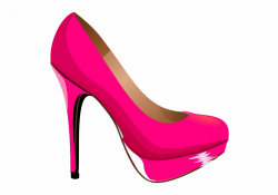 Shoe Images Clip Art Kids Pink Heels Clip Art Pink - Hot ...
