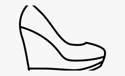 19 Heels Clipart Wedge Shoe Free Clip Art Stock ...