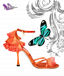 High-heeled footwear Sandal Designer - Background beautiful ...