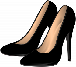 Black Womens High Heels PNG Clip Art - Best WEB Clipart