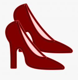 Pair Of Heel Sandals Clipart Icon - Basic Pump #135020 ...