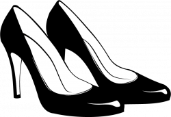 Shoe High-heeled footwear Stiletto heel Clip art - Vector ...