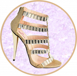 Glitz Crystal Gold | Crystals, Sandals and Gold