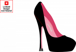 Pink high heels clipart - Clipartix