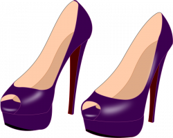 28+ Collection of Purple High Heel Clipart | High quality, free ...