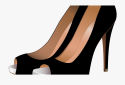 Black High Heels Png Clip Art Best Web Clipart - Basic Pump ...
