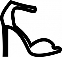 Summer High Heels Sandals A Svg Png Icon Free Download (#386731 ...