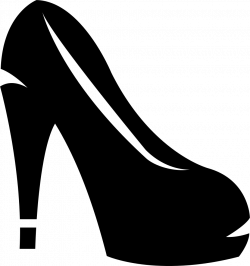 Feminine Heel Shoe Svg Png Icon Free Download (#59523 ...