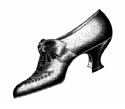 Antique Images: Lady's Vintage Shoe Digital Download Transfer of ...