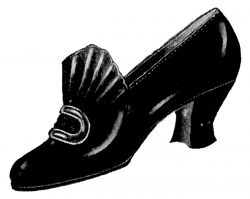 Victorian Clip Art - Pretty Ladies Shoes - The Graphics Fairy