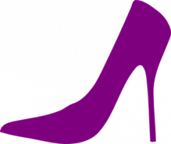 Purple Shoe Clip Art at Clker.com - vector clip art online ...