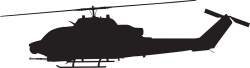 Download cobra helicopter silhouette clipart Bell AH-1 Cobra ...