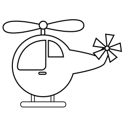 Meios de Transporte - helicopter.png - Minus | coloring pages ...