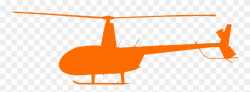 Helicopter Clipart Gray - Robinson R44 - Png Download ...