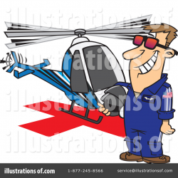 Helicopter Clipart #1112496 - Illustration by toonaday