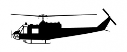 Huey Helicopter Silhouette | Clipart Panda - Free Clipart Images