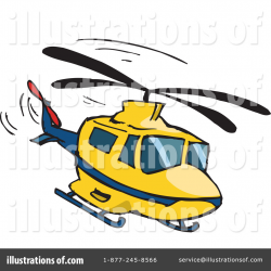 Helicopter Clipart #65543 - Illustration by Dennis Holmes ...