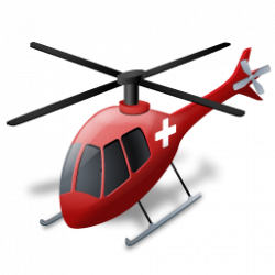 Medical Helicopter Clipart