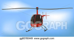 Drawing - Small news or traffic helicopter. Clipart Drawing ...