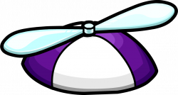Image - Purple Propeller Cap icon.png | Club Penguin Wiki | FANDOM ...