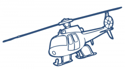 Top Helicopter Clip Art Black And White Photos ~ Vector ...