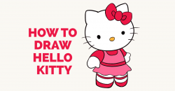 How to Draw Hello Kitty in a Few Easy Steps | Easy Drawing ...