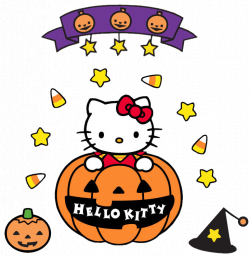 hello kitty halloween | Hello kitty halloween para imprimir | Hello ...