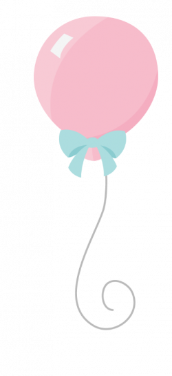 Cute Cliparts ❤ Pink Balloon Minus - Say Hello! | Cute Clipart ...