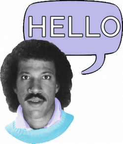 Lionel Richie Hello Sticker by imoji for iOS & Android | GIPHY