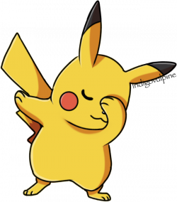 pikachu dab - Sticker by jackie g