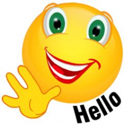 Free Hello Clipart smiley face, Download Free Clip Art on ...