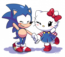 Sonic and Hello Kitty | Crossover | Know Your Meme