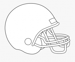 Helmet Clipart Blank - Football Helmet Graphic Png ...