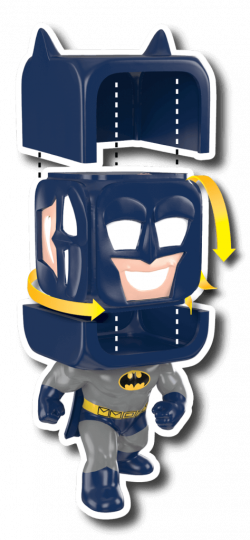 Batman | Customizable DC Action Figures | Headz