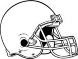 Football helmet outline clipart 2 - Clipartix