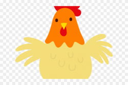 Chick Clipart Farm Chicken - Cute Chicken Clipart Png ...