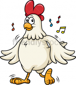 Chicken Dancing | Hen | Chicken illustration, Clip art, Cute ...