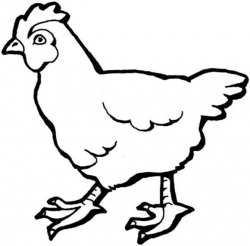 Free Hen Clipart Black And White, Download Free Clip Art ...