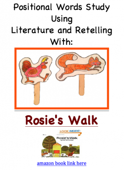 Rosie's Walk puppets, activity map, and story circle - Positional ...