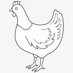 Chicken Png Transparent Image - Hen Clip Art #9041 - Free ...