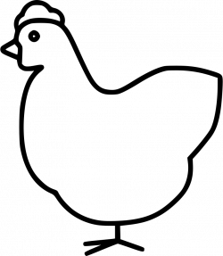 Hen Svg Png Icon Free Download (#438336) - OnlineWebFonts.COM