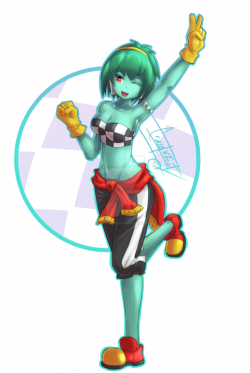 Rottytops Racing - Shantae half-genie hero by CRAZZEFFECT on DeviantArt