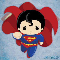 chibi superman flying by Tainted Sweets | Comic World ...