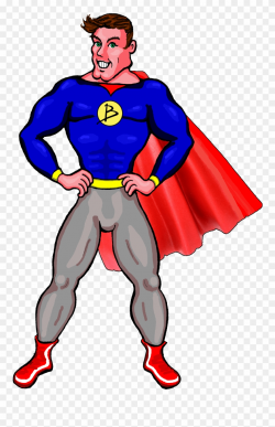 Computer Geek Super Hero - Cartoon Clipart (#1011065 ...