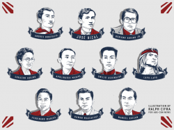 FILIPINO HEROES AND PRESIDENTS by Ralph Cifra on Dribbble